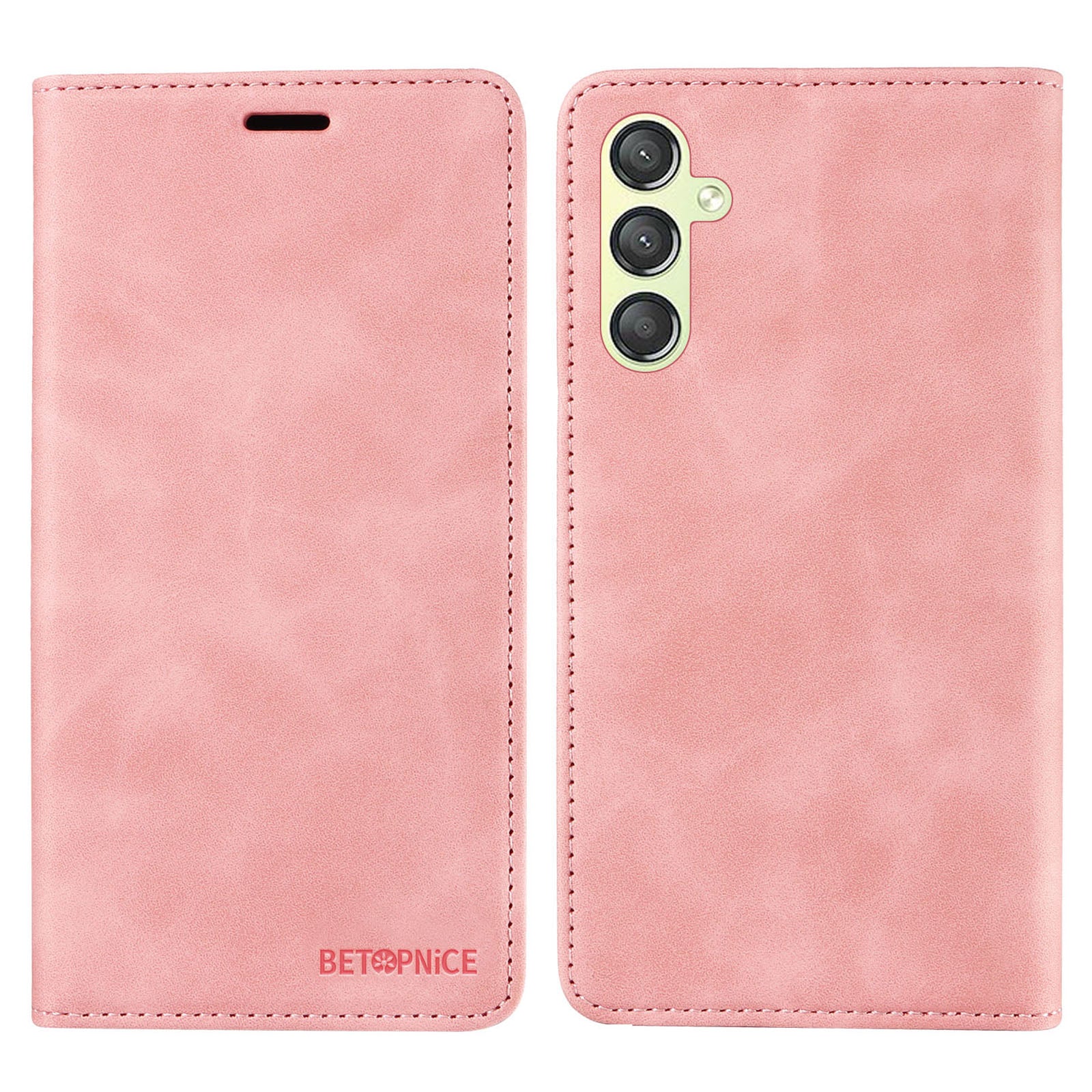 BETOPNICE 003 For Samsung Galaxy A24 4G RFID Blocking PU Leather Stand Cover Shockproof Wallet Cell Phone Case BETOPNICE 003 For Samsung Galaxy A24 4G RFID Blocking PU Leather Stand Cover Shockproof Wallet Cell Phone Case